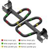 SELEWARE Multi Grip Dip Bar Attachment for 3" x 3" with 5/8" or 1" Hole Power Rack, Wide and Narrow Grip Handles Squat Rack Attachment for Strength Training, 500 lbs Capacity view 4
