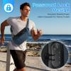 Pilipane Anti Theft Sling Bag, Sling Backpack with Password Lock, Water Resistant Shoulder Bag Crossbody Backpack, Crossbody Shoulder Bags Casual Daypack for Cycling Walking Hiking Sport Travel(Blue) view 2