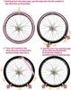 16X1 1/8-1 3/8 TPU Tube Presta Valve 19g for Brompton view 4