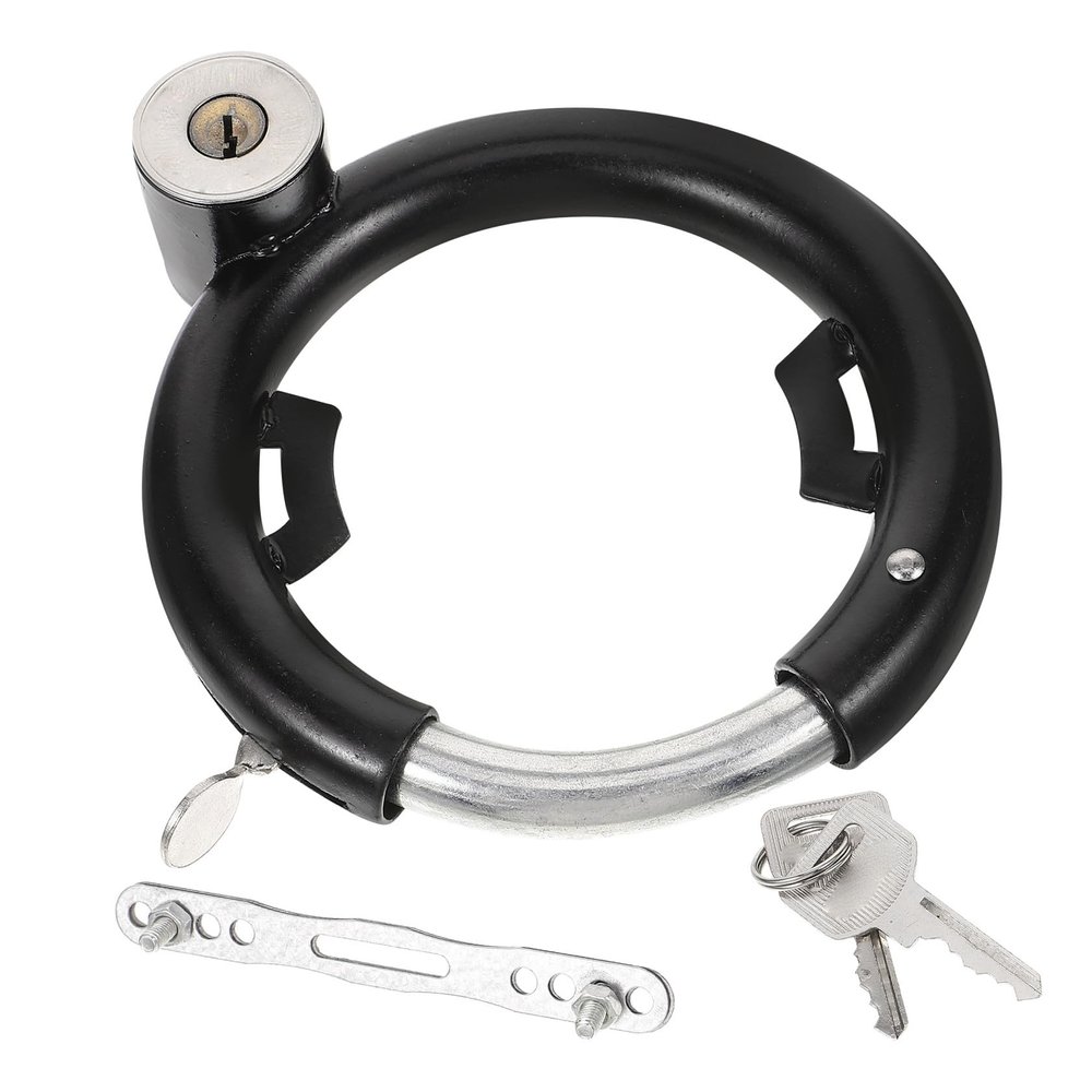 BESPORTBLE Secure Your Bike This Anti-Theft Lock Electric Bike Lock Stainless Steel Round Design
