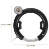 BESPORTBLE Secure Your Bike This Anti-Theft Lock Electric Bike Lock Stainless Steel Round Design view 2