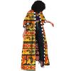 Women's African Open Front Maxi Cardigan Polyester Dashiki Lightweight Open Front Ankara Kimono Jacket Outwear view 1
