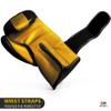 DXM SPORTS Boxing Gloves for Men & Women, Boxing Training Gloves, Kickboxing Gloves, Sparring Gloves, Heavy Bag Workout Gloves for Boxing, Kickboxing, Muay Thai, MMA (Black & Gold, 14 oz) view 4