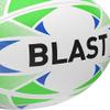 Rhino Blast Rugby League Union Training Ball White/Blue/Green - Size 5 view 3