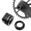 Aymzbd Crank Arm Cap Remover Tool Repair Tool Disassembly Tool Bike Crank Extractor for Dub BB30, Black with Cover view 2