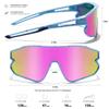 SEKKAF Kids Sunglasses, Youth Baseball Sunglasses Polarized Sports Cycling Shades for Boys Girls Lightweight Frame view 3