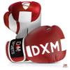 DXM SPORTS Boxing Gloves for Men & Women, Boxing Training Gloves, Kickboxing Gloves, Sparring Gloves, Heavy Bag Workout Gloves for Boxing, Kickboxing, Muay Thai, MMA (Red & White, 14 oz) view 2