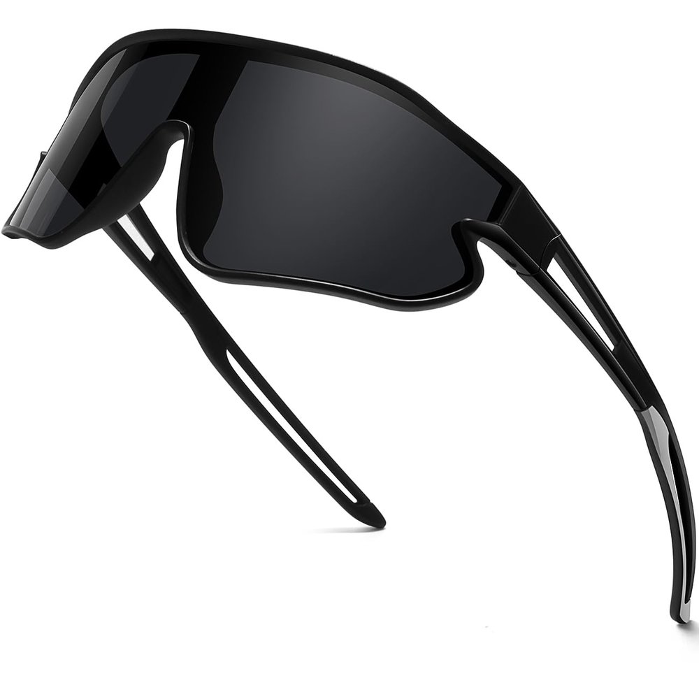 SEKKAF Kids Sunglasses, Youth Baseball Sunglasses Polarized Sports Cycling Shades for Boys Girls Lightweight Frame