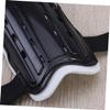 CIYODO Soccer Protective Gear for Boys and Girls 1 Pair Shin Guards Adjustable Straps Black Lightweight Breathable Shin Pads view 3