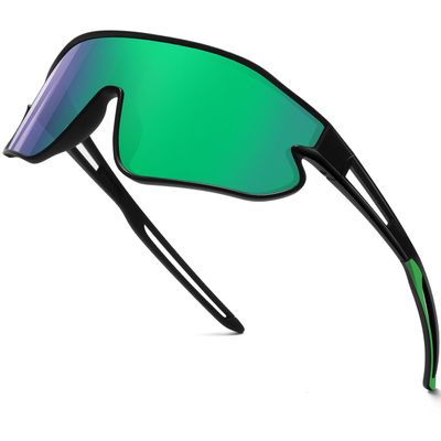 SEKKAF Kids Sunglasses, Youth Baseball Sunglasses Polarized Sports Cycling Shades for Boys Girls Lightweight Frame