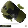 DXM SPORTS Boxing Gloves for Men & Women, Boxing Training Gloves, Kickboxing Gloves, Sparring Gloves, Heavy Bag Workout Gloves for Boxing, Kickboxing, Muay Thai, MMA (Green & Black, 10 oz) view 3