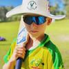 SEKKAF Kids Sunglasses, Youth Baseball Sunglasses Polarized Sports Cycling Shades for Boys Girls Lightweight Frame view 3