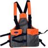 Blaze Orange Hunting Vest with Multi Pockets, Adjustable Outdoor Utility Vest for Hunting, Fishing & Camping, Waxed Canvas Hunting Strap Vest, Upland Hunting Vest view 1