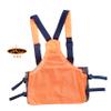 Blaze Orange Hunting Vest with Multi Pockets, Adjustable Outdoor Utility Vest for Hunting, Fishing & Camping, Waxed Canvas Hunting Strap Vest, Upland Hunting Vest view 2