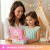 Giggle & Honey Musical Ballerina Jewelry Box for Girls - Kids Music Box with Spinning Ballerina, Ballet Birthday Gifts for Little Girls, Jewelry Boxes - Ages 3-10 view 4
