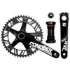 Conquer Elite Fixed Gear Crankset, Fixie Bike Crankset, One Speed Bicycle Crank, Single Speed Crank (RXL Crank) view 1