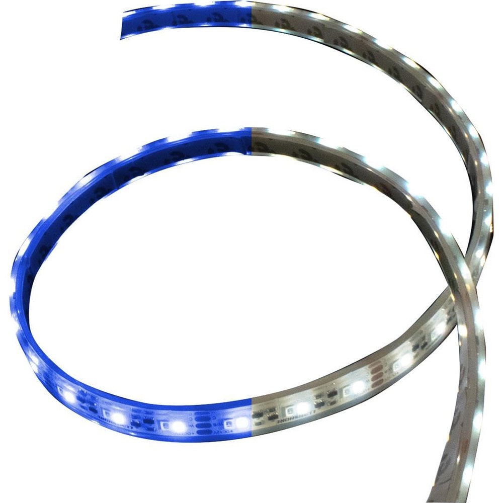 Lumishore Eclipse 5 Meter (16.4 ft) LED Strip Light (Blue/White), Cut to Length, 60-0489-5000