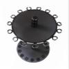 Old Cedar Outfitters Round Fishing Rod Rack Holds 15 Rod and Reel Combos (Carbon Mesh) view 3