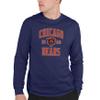 Hybrid Sports NFL - Chicago Bears - Established - Men's and Women's Long Sleeve Fan Shirt - Size Medium - Chicago Bears - Navy