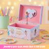 Giggle & Honey Musical Fairy Jewelry Box for Girls - Kids Music Box with Spinning Fairy and Mirror, Princess Birthday Gifts for Little Girls, Childrens Jewelry Boxes for Ages 3-10 - 6 x 4.7 x 3.5 in view 3