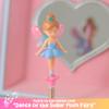 Giggle & Honey Musical Fairy Jewelry Box for Girls - Kids Music Box with Spinning Fairy and Mirror, Princess Birthday Gifts for Little Girls, Childrens Jewelry Boxes for Ages 3-10 - 6 x 4.7 x 3.5 in view 4