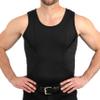 CCW Tactical Concealed Carry Holster Tank Top | Quick Access Open Pocket with Large Storage | All Season Moisture Wicking Compression Shirt | Mens Tank Top, Black 3XL view 1