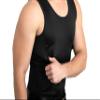 CCW Tactical Concealed Carry Holster Tank Top | Quick Access Open Pocket with Large Storage | All Season Moisture Wicking Compression Shirt | Mens Tank Top, Black 3XL view 3