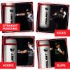 PROLAST 4Ft 135Lb XL Heavy Punching Boxing Bag for Adults, MMA, Martial Arts, Muay Thai, Kicking, Strength Training Equipment, Filled, New Edition Logo, White and Red view 2