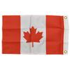 Boat Courtesy Flag Canada 0.91331 | Red White Nylon view 2