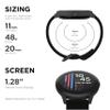 iTouch Sport 4 Smartwatch - Fitness Tracker, Heart Rate Monitor, Customizable Watch Face - Activity and Calorie Tracker - 100+ Sports Modes - Bluetooth Connectivity view 2