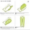 Alpha Soccer Shin Guards - Soccer Protective Gear, Lightweight Shin Guard Set with Alpha wrap (S/M, Messi Inter Miami Stickers) view 4