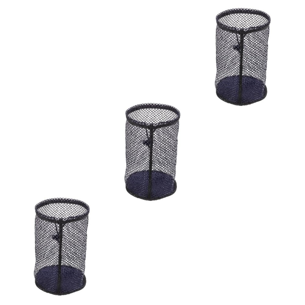 Sosoport 3pcs Mesh Drawstring Golf Ball Bag Storage Pouch for Tennis Sports Balls Breathable and Lightweight