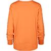 47 Women's Orange Cleveland Browns Tom Cat Lightweight Long Sleeve T-Shirt view 3