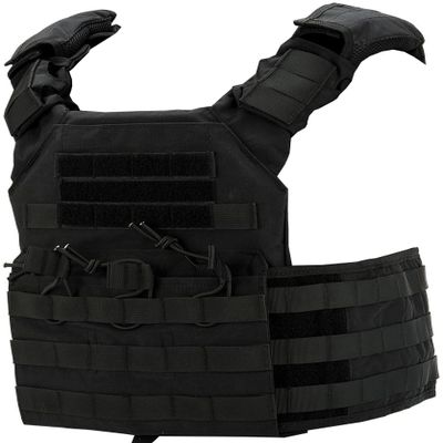 Evike Airsoft - Matrix Level-2 Tactical Vest with Integrated Mag Pouches (Color: Black)