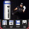 PROLAST 4Ft 135Lb XL Heavy Punching Boxing Bag for Adults, MMA, Martial Arts, Muay Thai, Kicking, Strength Training Equipment, Filled, New Edition Logo, White and Blue view 3