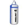 PROLAST 4Ft 135Lb XL Heavy Punching Boxing Bag for Adults, MMA, Martial Arts, Muay Thai, Kicking, Strength Training Equipment, Filled, New Edition Logo, White and Blue view 4