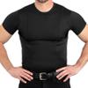 CCW Tactical Concealed Carry Holster Shirt | Quick Access Open Pocket with Large Storage | All Season Moisture Wicking Compression Shirt | Mens Crew, Black S view 1