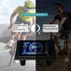 Vogely Electric Bike Display 24V-72V Waterproof LCD Display S966 Electric Bike Controller Panel Dashboard,SM Connector Easy Install Easy to Use, black view 4
