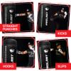 PROLAST 4Ft 135Lb XL Heavy Punching Boxing Bag for Adults, MMA, Martial Arts, Muay Thai, Kicking, Strength Training Equipment, Filled, New Edition Logo, Black view 2