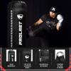 PROLAST 4Ft 135Lb XL Heavy Punching Boxing Bag for Adults, MMA, Martial Arts, Muay Thai, Kicking, Strength Training Equipment, Filled, New Edition Logo, Black view 3