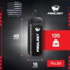 PROLAST 4Ft 135Lb XL Heavy Punching Boxing Bag for Adults, MMA, Martial Arts, Muay Thai, Kicking, Strength Training Equipment, Filled, New Edition Logo, Black view 4