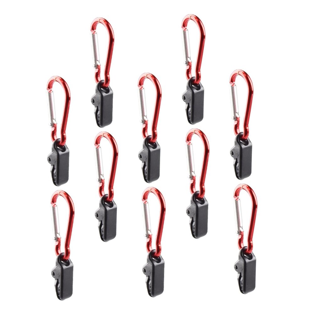 20 Pcs Camping Tent Buckle Outdoor Supplies Outdoor Tarp Clips Camping Tent Clips Camping Tarp Clips Tent Fixed Clips Camping Accessories Wind-proof Tarp Clamps Outdoor Tent Clips