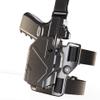 Orpaz Delta G31 Light Bearing Holster Compatible with Glock 31 Holster with Light, Level II Modular Flashlight Adapter and Innovative Flashlight Protector Cap - Unisex (Drop Leg, Left) view 3
