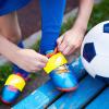 Patelai 4 Pcs Soccer Lace Band Cleat Cover Youth Adult, Kids, Yellow view 3