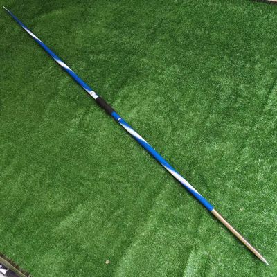 IAAF(WA) certfied 800g 85m Javelins - Track and Field Men 800 Gram Javelin Throw- Mens Javelin 800g Competition Javelin White with Blue