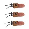 Healeved 3pcs Archery Finger Cover Cowhide Thumb Guard Buckle Finger Protectors for