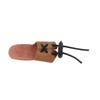 Healeved 3pcs Archery Finger Cover Cowhide Thumb Guard Buckle Finger Protectors for view 2