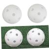 INOOMP 60pcs Air Flow Hollow Golf Training Balls for Practice Lightweight Design for Swing Training Simulates True Ball Flight for Daily Practice view 3