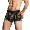 Colorful Guitars Funny Mens Boxer Briefs Soft Underwear Printed Underpants Trunks Shorts view 4