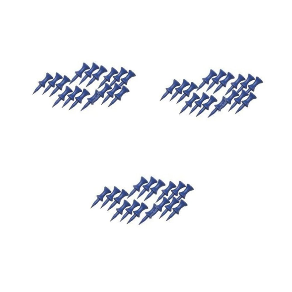 INOOMP Sets Royal Blue Golf Tees Mm Castle Tees Strong Abs Plastic Construction Pcs